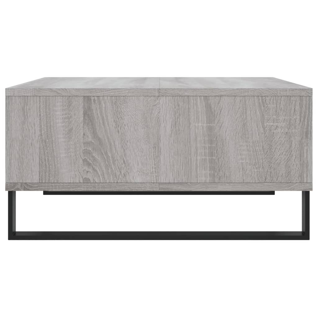 vidaXL Coffee Table Grey Sonoma 60x60x30 cm Engineered Wood 5