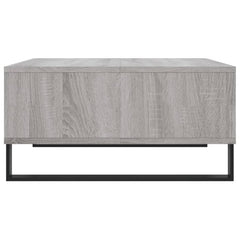 vidaXL Coffee Table Grey Sonoma 60x60x30 cm Engineered Wood 5