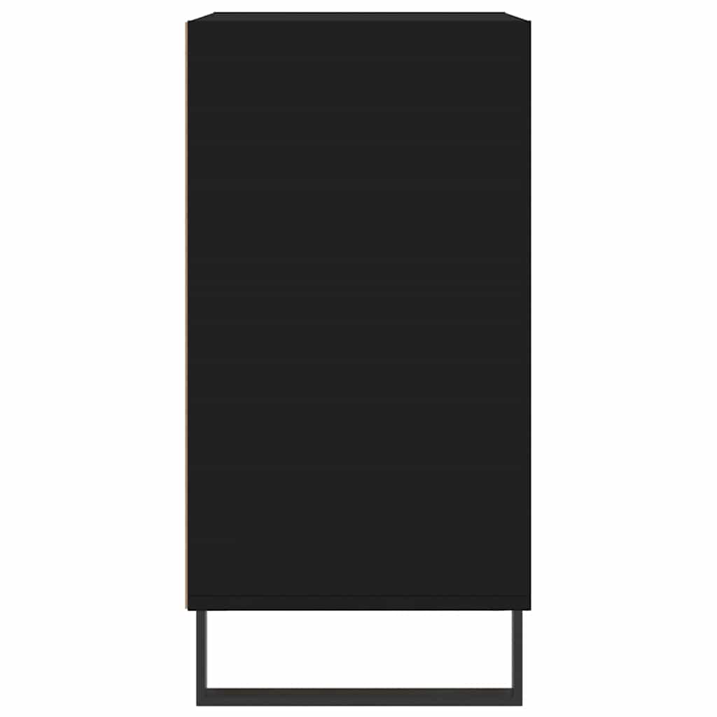 vidaXL Sideboard Black 57x35x70 cm Engineered Wood 5