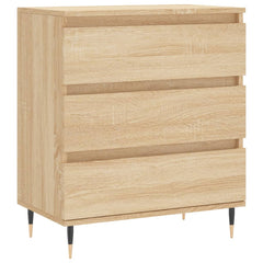 vidaXL Sideboard Sonoma Oak 60x35x70 cm Engineered Wood 2