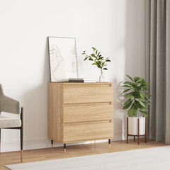 vidaXL Sideboard Sonoma Oak 60x35x70 cm Engineered Wood 1
