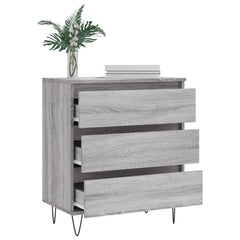 vidaXL Sideboard Grey Sonoma 60x35x70 cm Engineered Wood 4