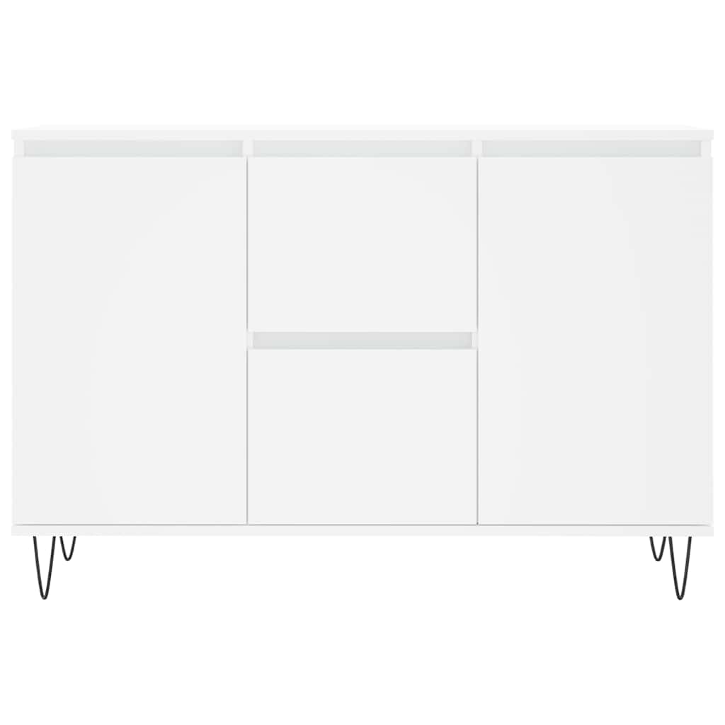 Sideboard 101,5x35x70 cm Engineered Wood White