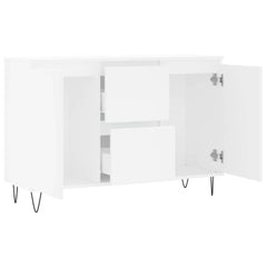Sideboard 101,5x35x70 cm Engineered Wood White