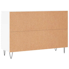 Sideboard 101,5x35x70 cm Engineered Wood White
