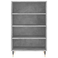 vidaXL Highboard Concrete Grey 57x35x90 cm Engineered Wood 4