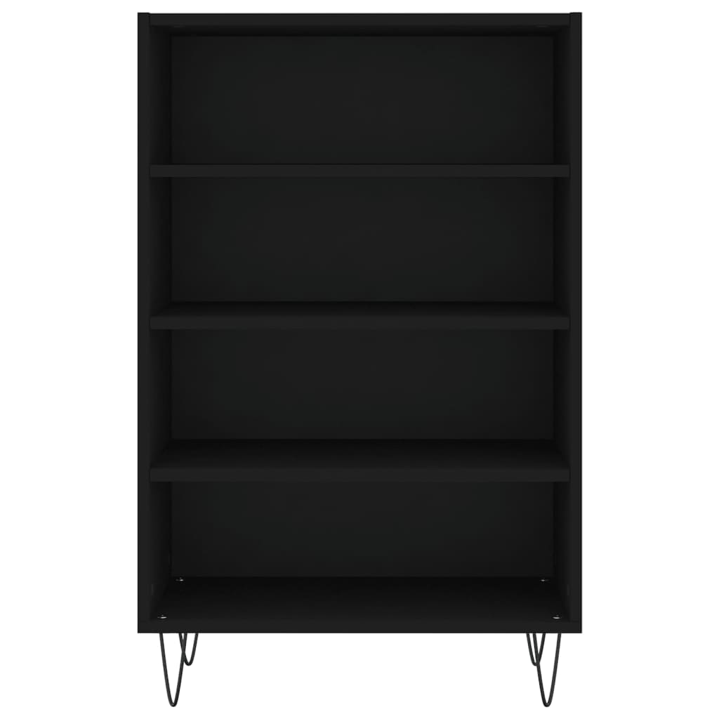 vidaXL Highboard Black 57x35x90 cm Engineered Wood 4