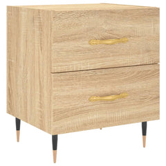 vidaXL Bedside Cabinet Sonoma Oak 40x35x47.5 cm Engineered Wood 2