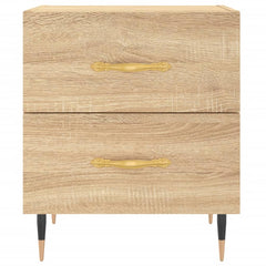 vidaXL Bedside Cabinet Sonoma Oak 40x35x47.5 cm Engineered Wood 6