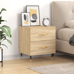 vidaXL Bedside Cabinet Sonoma Oak 40x35x47.5 cm Engineered Wood 1