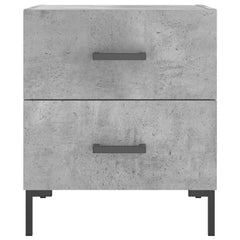 vidaXL Bedside Cabinet Concrete Grey 40x35x47.5 cm Engineered Wood 6