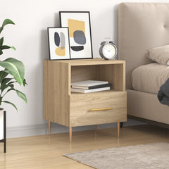 vidaXL Bedside Cabinet Sonoma Oak 40x35x47.5 cm Engineered Wood 1