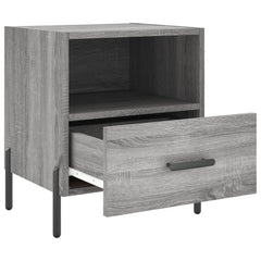 vidaXL Bedside Cabinets 2 pcs Grey Sonoma 40x35x47.5 cm Engineered Wood 5