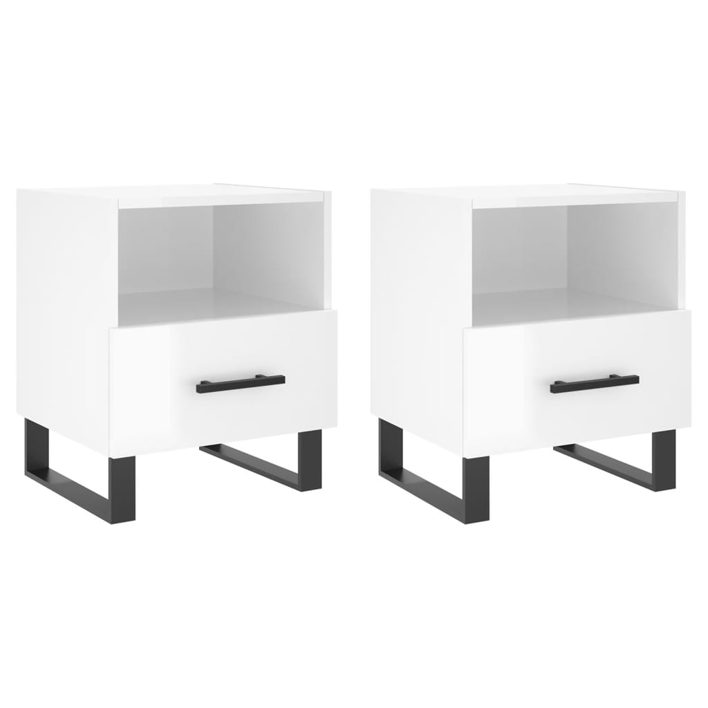 Bedside Cabinet Engineered Wood