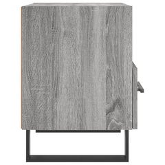 vidaXL Bedside Cabinet Grey Sonoma 40x35x47.5 cm Engineered Wood 5