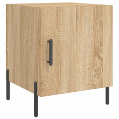 vidaXL Bedside Cabinets 2 pcs Sonoma Oak 40x40x50 cm Engineered Wood 5