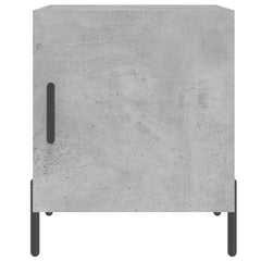 vidaXL Bedside Cabinets 2 pcs Concrete Grey 40x40x50 cm Engineered Wood 6