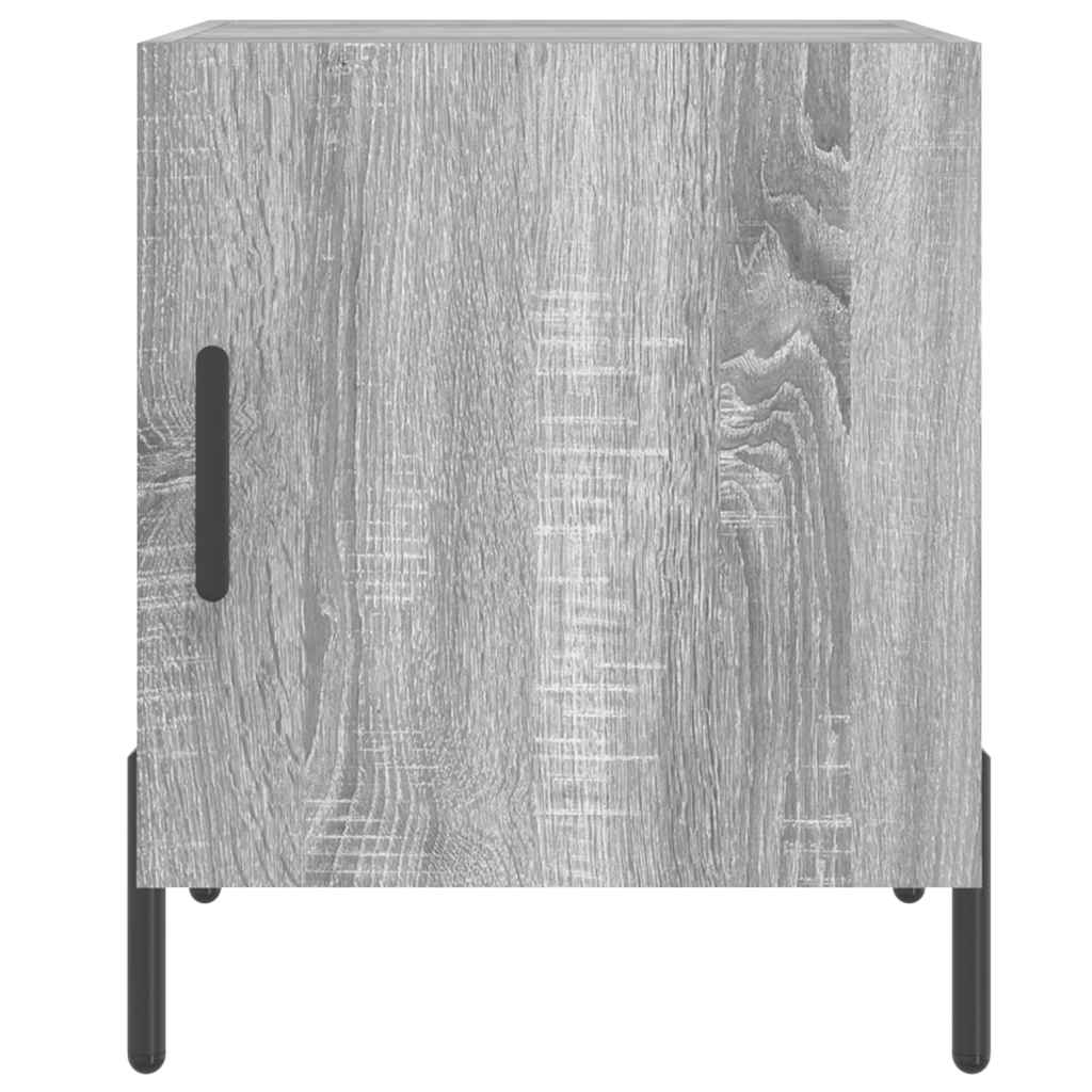 vidaXL Bedside Cabinets 2 pcs Grey Sonoma 40x40x50 cm Engineered Wood 6