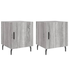 vidaXL Bedside Cabinets 2 pcs Grey Sonoma 40x40x50 cm Engineered Wood 2