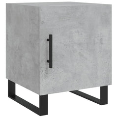 vidaXL Bedside Cabinets 2 pcs Concrete Grey 40x40x50 cm Engineered Wood 6
