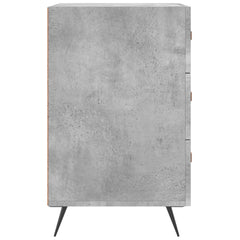 vidaXL Bedside Cabinet Concrete Grey 40x40x66 cm Engineered Wood 6