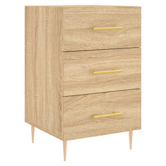 Bedside Cabinet 40x40x66 cm Engineered Wood Sonoma oak