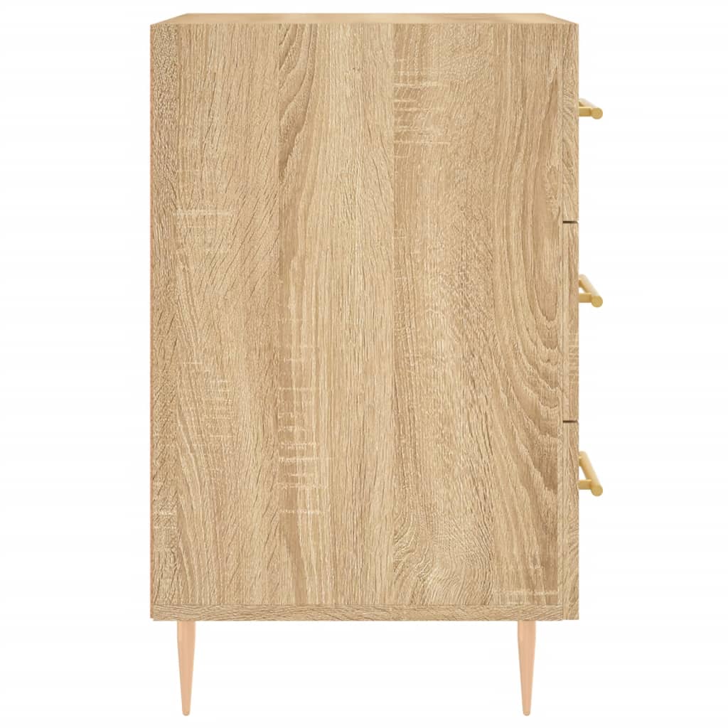 Bedside Cabinet 40x40x66 cm Engineered Wood Sonoma oak