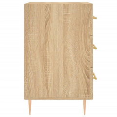 Bedside Cabinet 40x40x66 cm Engineered Wood Sonoma oak