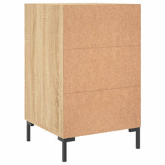 Bedside Cabinet 40x40x66 cm Engineered Wood Sonoma oak