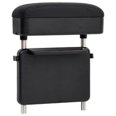 vidaXL Car Armrest Universal Black 23x8x(30-38) cm ABS 1