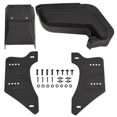 vidaXL Car Armrest Universal Black 14x30x(32-48.5) cm ABS 1