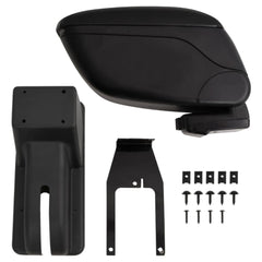 vidaXL Car Armrest Black 12x29x(32-46) cm ABS 1