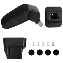 vidaXL Car Armrest for OPEL ASTRA H (2004-2010) Black 13x34x(33-46) cm ABS 1