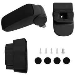 vidaXL Car Armrest for OPEL CORSA D (2007-2014) Black 12x37x(31-48) cm ABS 1