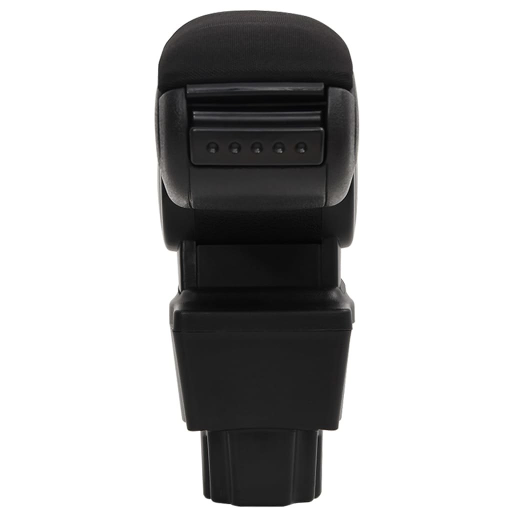 vidaXL Car Armrest for OPEL CORSA D (2007-2014) Black 12x37x(31-48) cm ABS 3