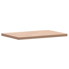 vidaXL Table Top 60x40x2.5 cm Rectangular Solid Wood Beech 3
