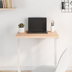 vidaXL Table Top 60x40x2.5 cm Rectangular Solid Wood Beech 1