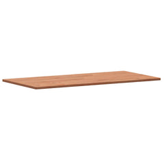 vidaXL Table Top 80x40x1.5 cm Rectangular Solid Wood Beech 3
