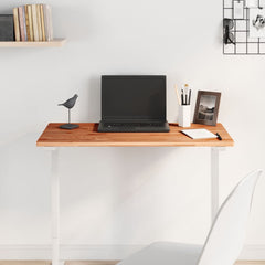vidaXL Table Top 80x40x1.5 cm Rectangular Solid Wood Beech 1