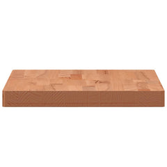 vidaXL Table Top 80x40x4 cm Rectangular Solid Wood Beech 5
