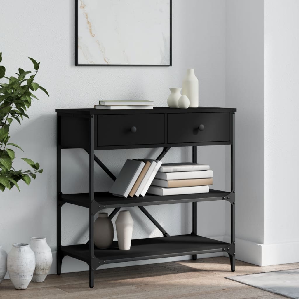 vidaXL Console Table 75x34.5x75 cm Engineered Wood