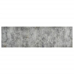 vidaXL Kitchen Rug Washable Beton 60x180 cm Velvet 2
