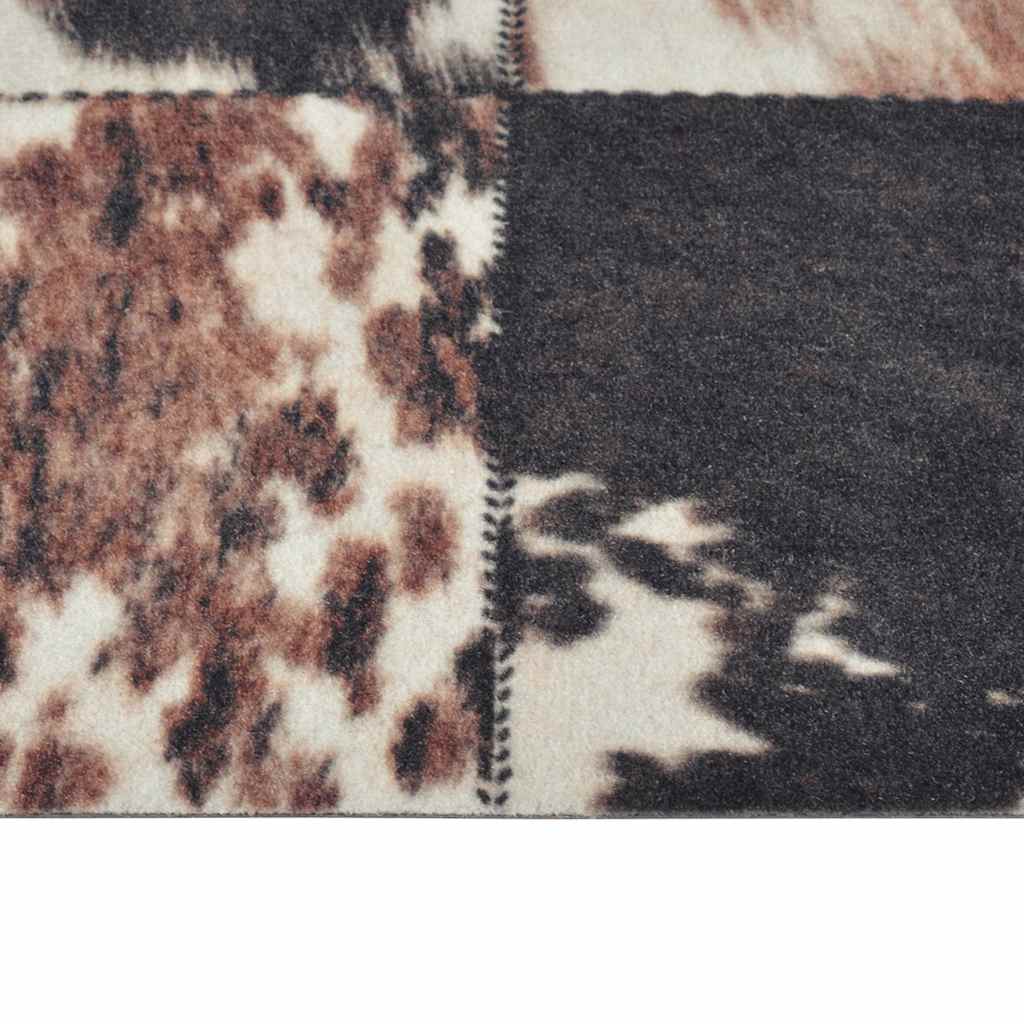 vidaXL Kitchen Rug Washable Animal Skin 60x180 cm Velvet 4