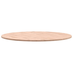 vidaXL Table Top Ø80x1.5 cm Round Solid Wood Beech 5