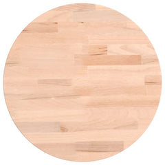 vidaXL Table Top Ø30x4 cm Round Solid Wood Beech 2