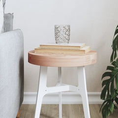 vidaXL Table Top Ø30x4 cm Round Solid Wood Beech 1