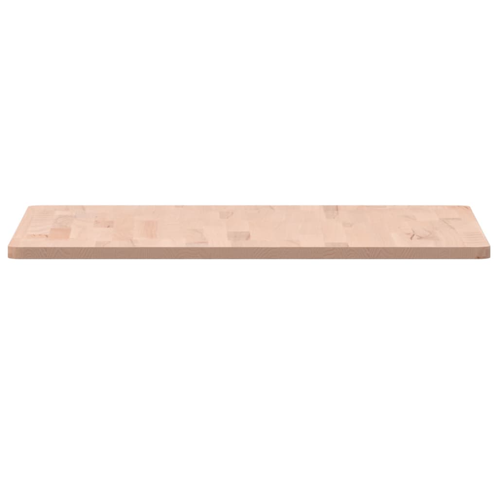 vidaXL Table Top 60x60x1.5 cm Square Solid Wood Beech 5