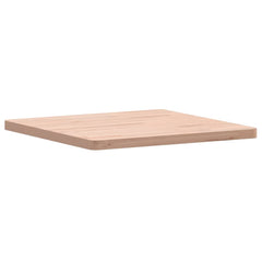 vidaXL Table Top 50x50x2.5 cm Square Solid Wood Beech 3