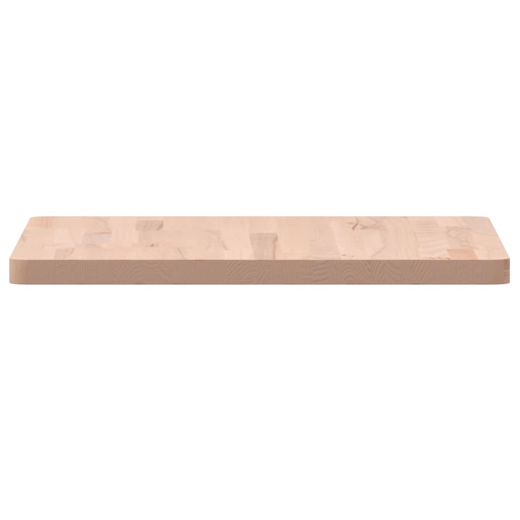 vidaXL Table Top 50x50x2.5 cm Square Solid Wood Beech 5