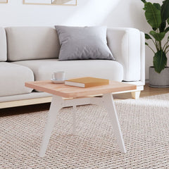 vidaXL Table Top 50x50x2.5 cm Square Solid Wood Beech 1